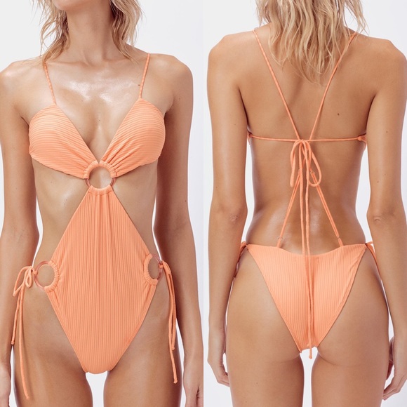 ring one piece swimsuit